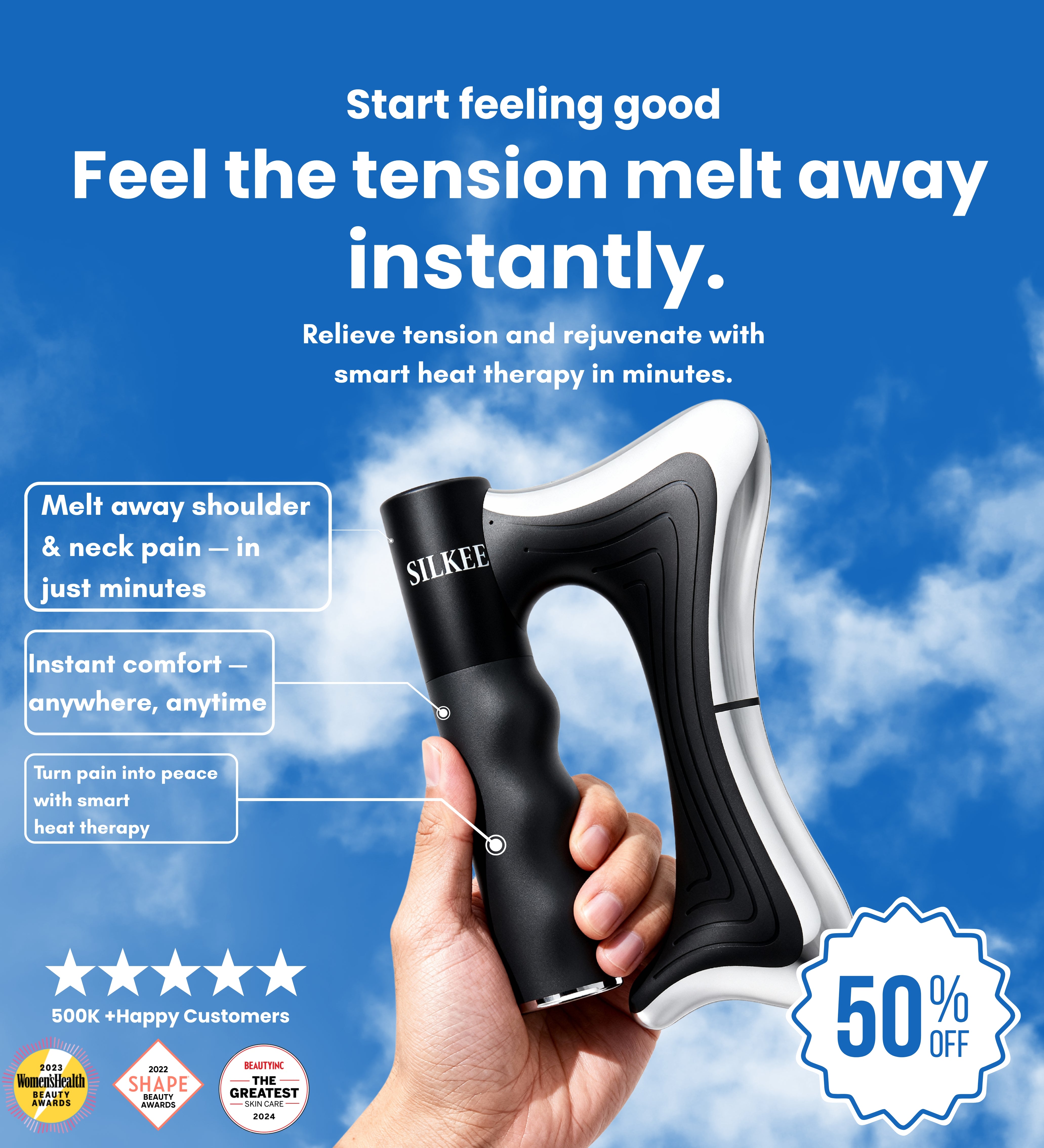 Silkee Thermal EMS Massager