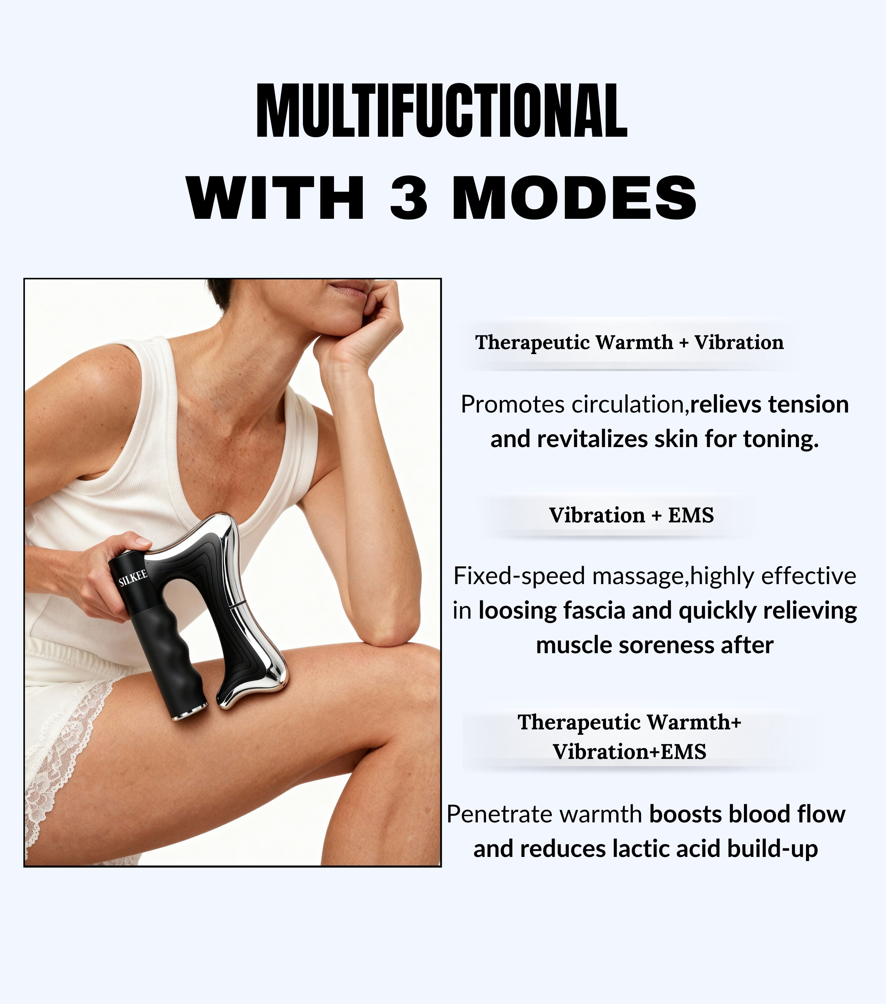 Silkee Thermal EMS Massager